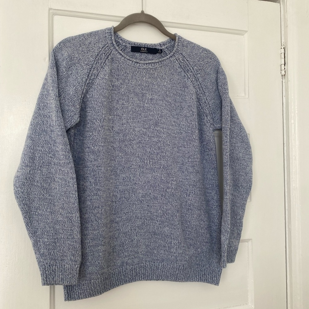 Edinburgh Woolen Mill Isle Essentials cotton crew neck sweater